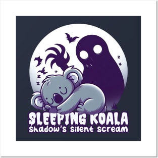 sleeping koala Posters and Art